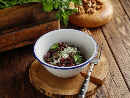 Кухня на районе салат лобио