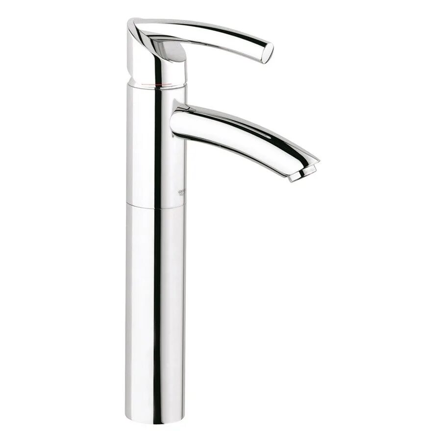 Купить смеситель для раковины grohe. Смеситель Kludi Bozz 382960576. Смеситель для накладной раковины высокий Grohe. Клуди Бозз смеситель для раковины. Смеситель Грое высокий для накладной раковины.