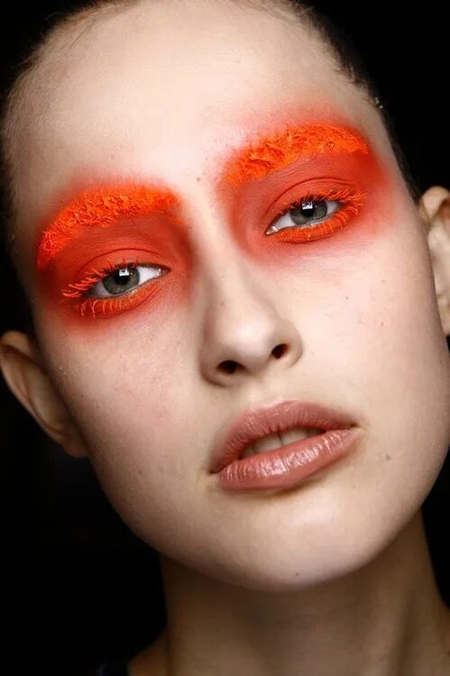 Легкий оранжевый макияж Pin by Thorn Innuendo on $@¥ 101 Matte makeup, Makeup, Summer makeup