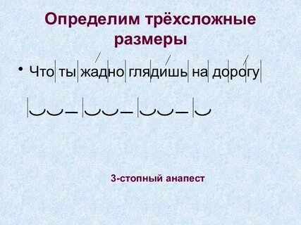 Что ты жадно глядишь размер стиха