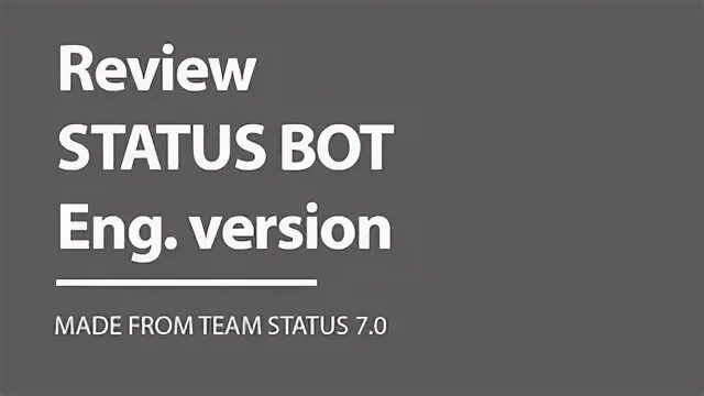 Fun stat bot. Английский бот. english bot.