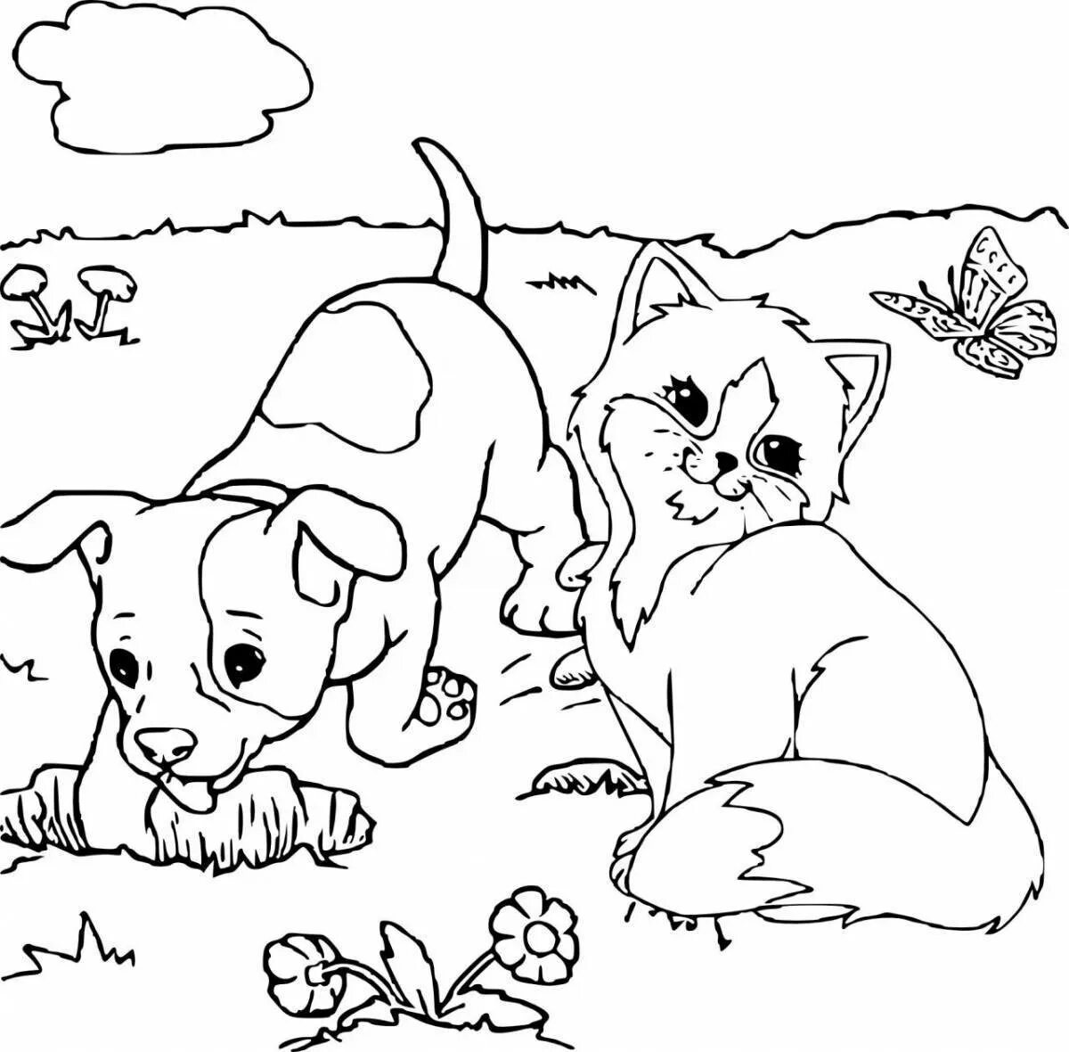 Собачка раскраска для детей распечатать раскраски. Раскраска собачка. Разукрашки для девочек животные. Раскраска "собаки". Раскраска "котята и щенята".