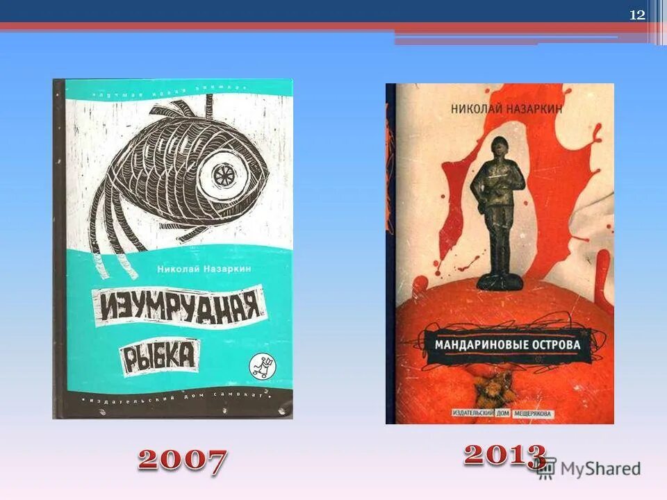 Произведение изумрудная рыбка. Книги Назаркина. Н.Назаркин мандариновые острова презентация.