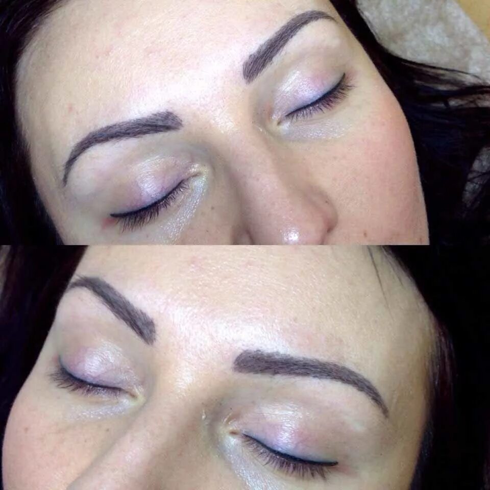 How to shape perfect brows - permanent brows - microblading & powder ombre Perfe