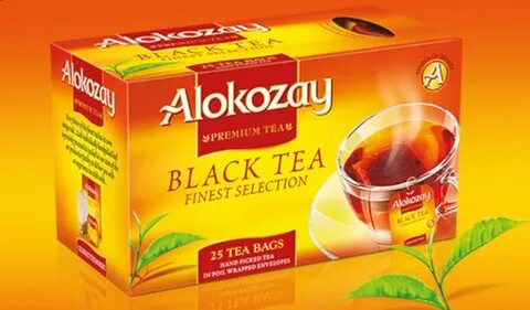 Чай в желтой упаковке