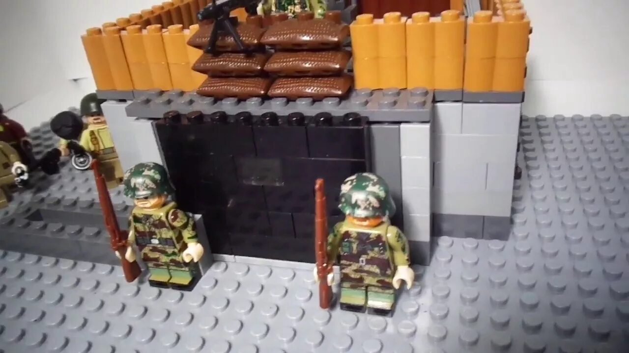 LEGO Cамоделка #6 на тему Зомби Апокалипсис (Бункер) - YouTube
