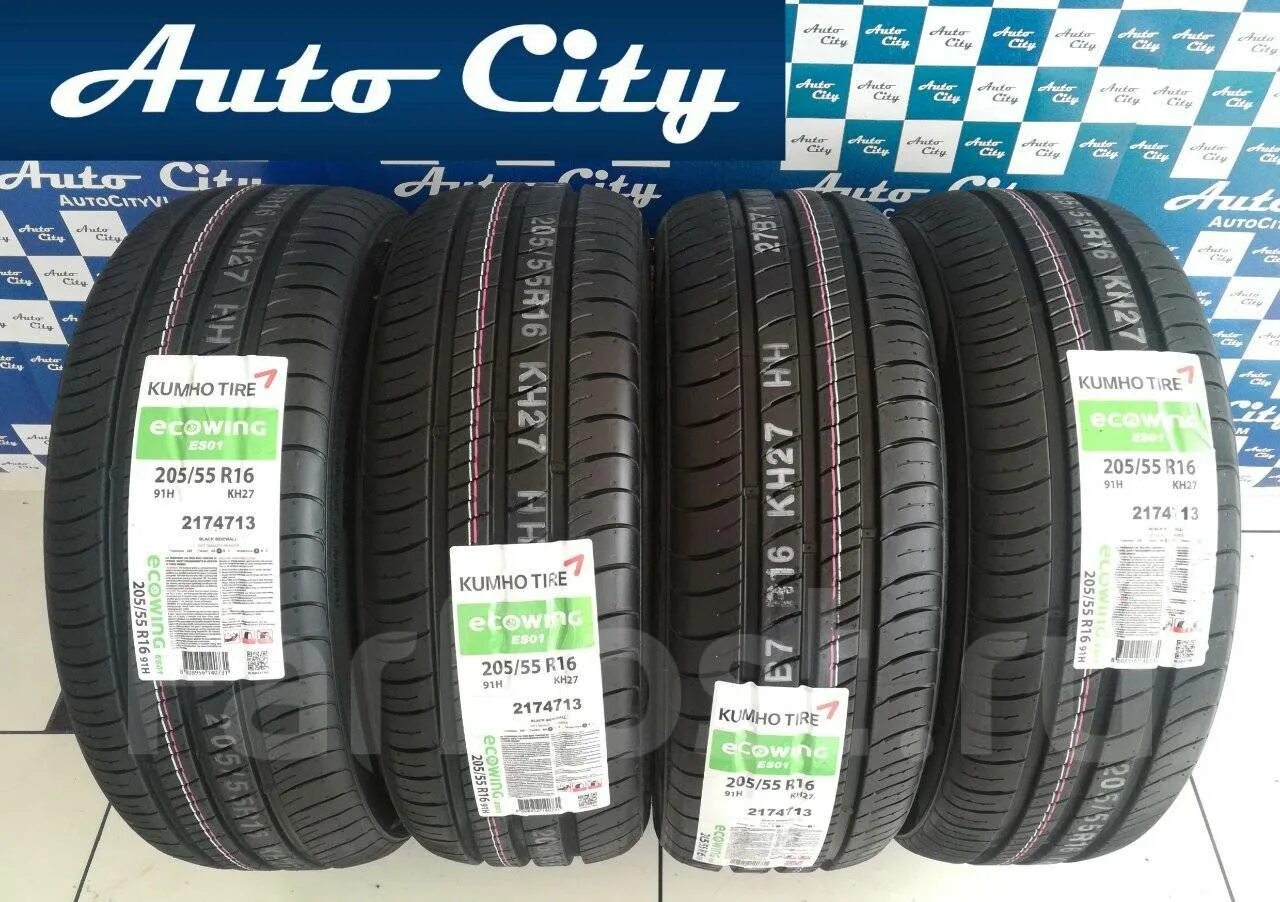 Kumho Ecowing 205/55 r16. Kumho Ecowing es01 kh27 205/55 r16. Kumho 205/55r16 kh27. Kumho Ecowing 205/55 r16 лето.