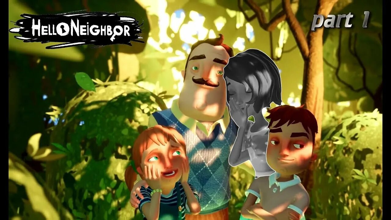 Семья соседа. Привет сосед и его семья. Hello Neighbor семья соседа. Family family tv привет сосед