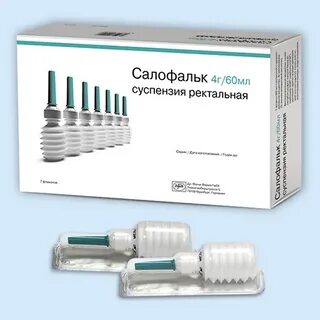 Салофальк 4 г 60 мл