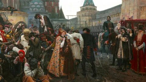 Стрелецкий бунт 1698 года