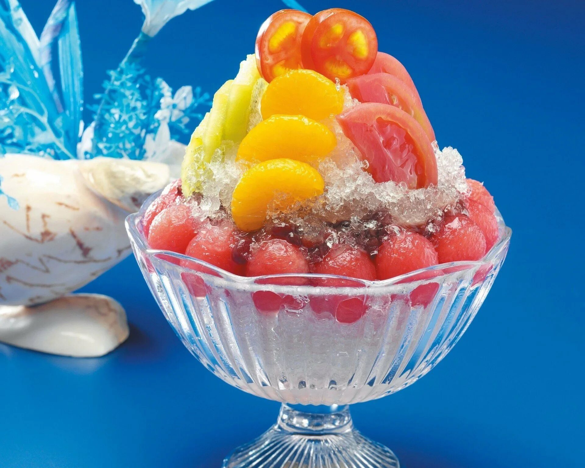 эскимо клубничный сорбет.