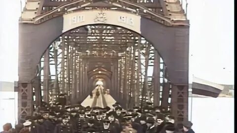 Железнодорожный мост открытие