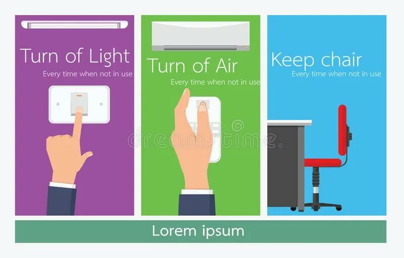 Don t turn off. Turn off the air conditioner!. turn off the lights. turn off. индикатор discipline.
