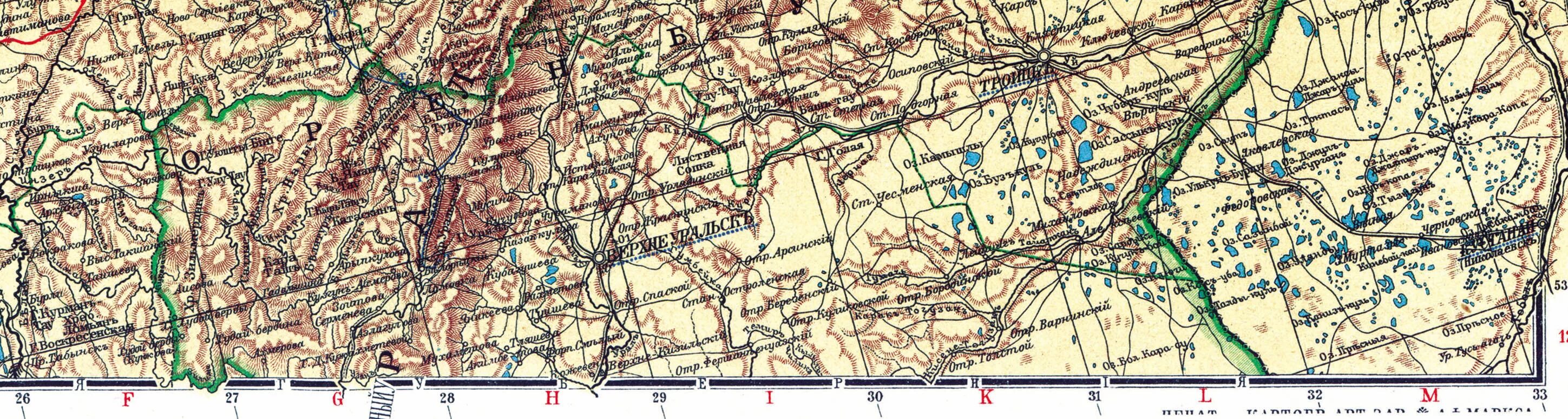 Верхнеуральский уезд оренбургской губернии. Верхнеуральский уезд. Карта верхнеуральского уезда оренбургской губернии. Верхнеуральский уезд карта. Старая карта губернии верхнеуральский уезд.