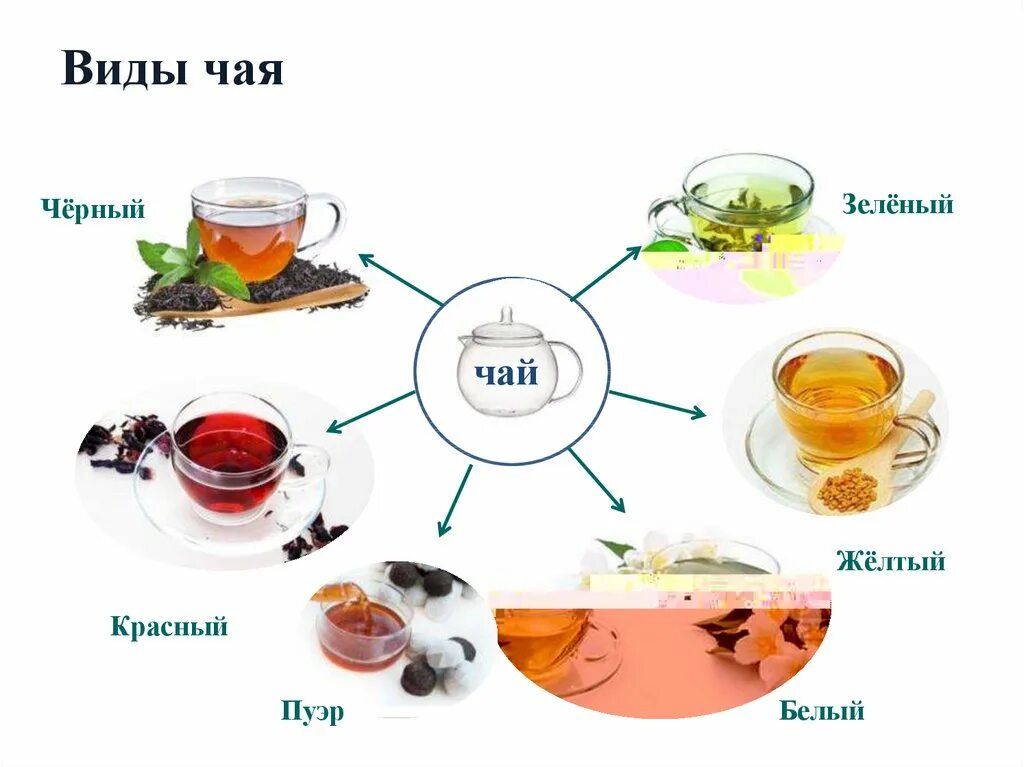 Название чайных напитков