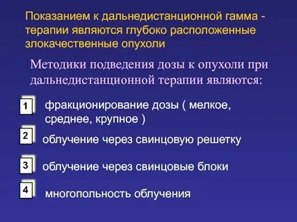 Лечение гамма