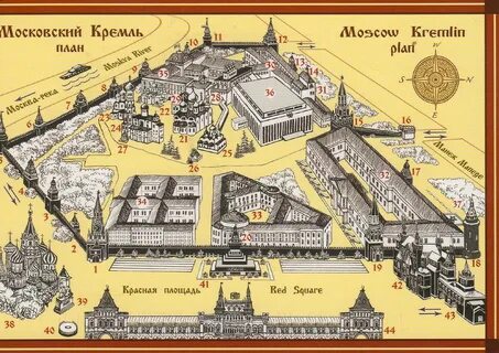 Название строений кремля