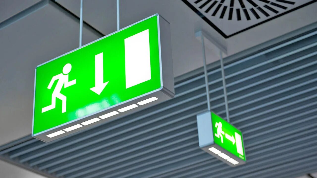 Exit lighting
