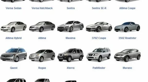 Модели автомобилей марки nissan