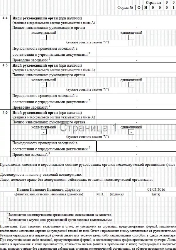 Форма 1 нко заполнение. Форма №1 (он0001). заполнение формы он0003 минюст. форма он0001 образец заполнения. отчет по форме он0001.