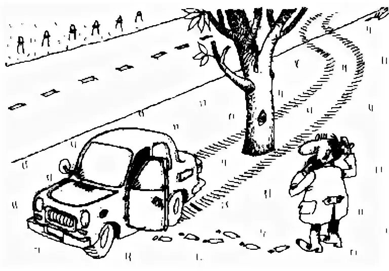 Восприятие скорости движения. Рисунки дорожные ситуации для дошкольников можно ли играть на дороге. Дорожные ситуации для дошкольников можно ли играть на дороге.