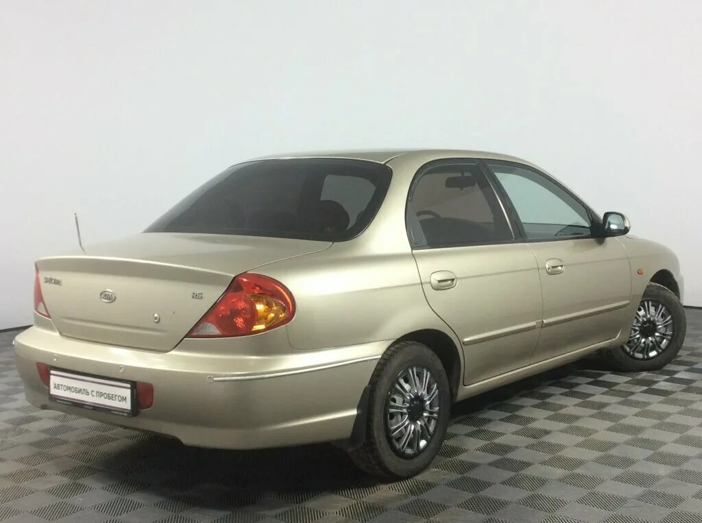 Купить б/у Kia Spectra I Рестайлинг 2 1.6 MT (101 л.с.) бензин механика в Невьян