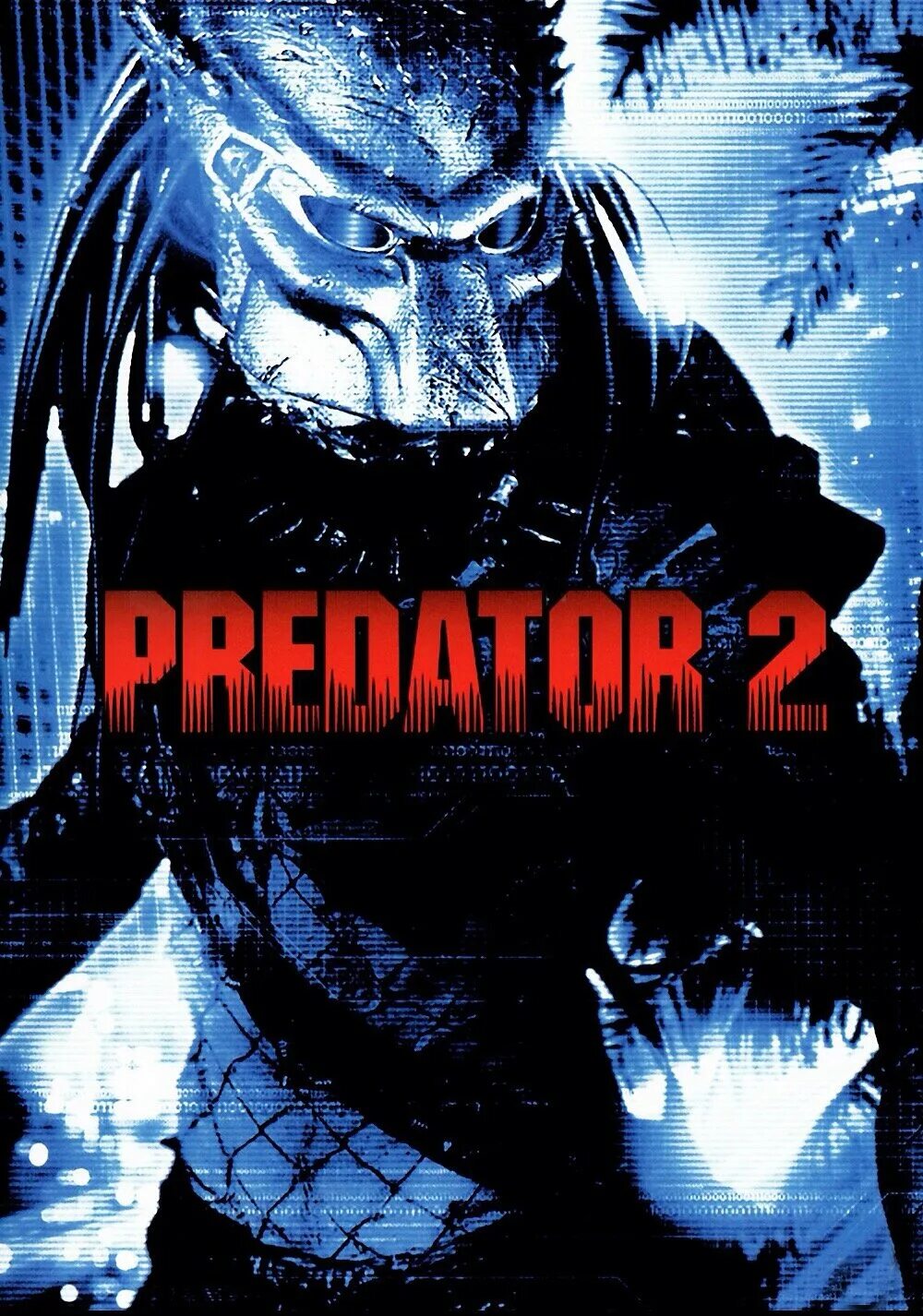 Русский хищник 2. Predator 2 1990 Постер.