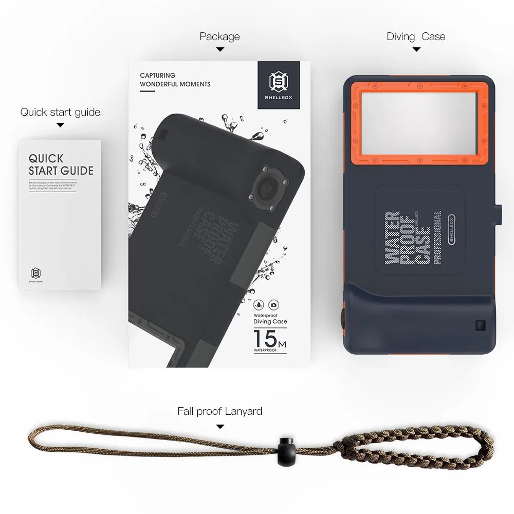Shellbox. Shellbox qsk-1 waterproof.