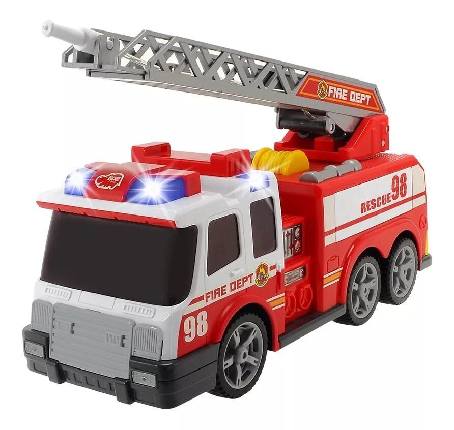 Пожарная машина Dickie, 37 см. Dickie Toys Fire Rescue. Dickie пожарная машина с водой. Dickie Toys пожарная машина с водой. Dickie toys