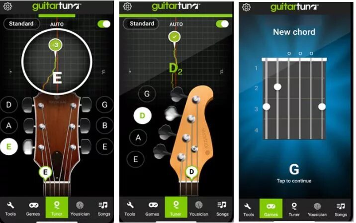 Www tune. Гитарный тюнер. Guitar Tuner приложение. Тюнер для гитары приложение. Приложение Guitar Tuna.