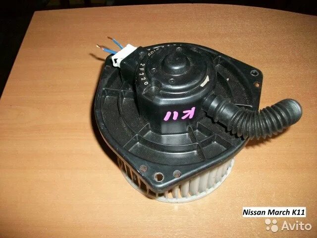 Замена моторчика печки. - Nissan March (K12), 1,2 л, 2002 года своими руками DRI
