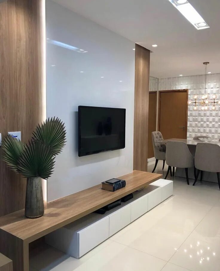 Как современно оформить тв зону. Реечные 3d-панели dekotech wood d375pr. современный интерьер. телевизор в интерьере. телевизор в современном интерьере.