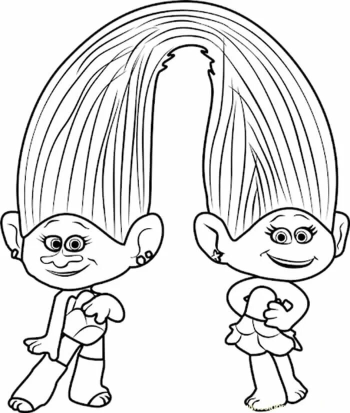 Распечатать троллей