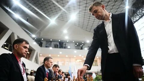 Шахматисты ожидали начала турнира