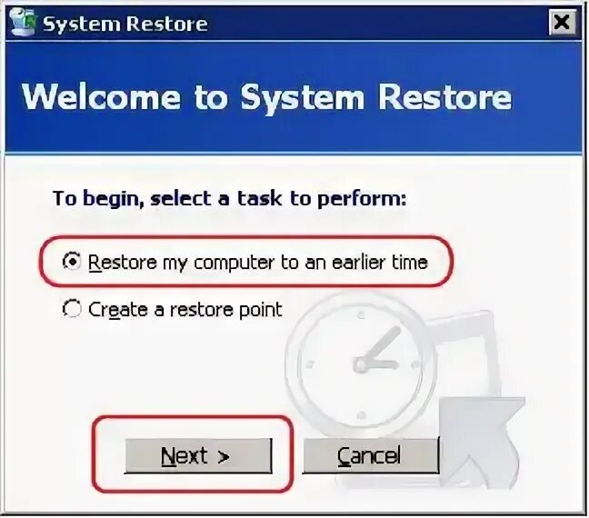 Begin select. Begin select