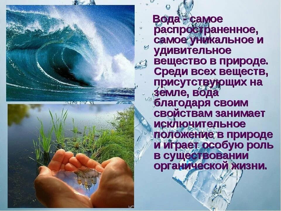 Тема вода. Проект вода. Вода для презентации. Вода удивительное вещество. Полной воды текст