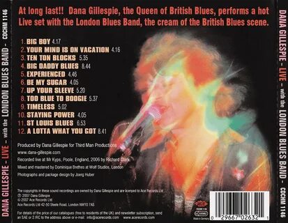 Dana Gillespie - Live with the London Blues Band (2007) .