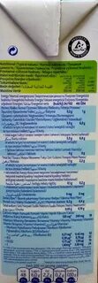 Калорийность миндального молока