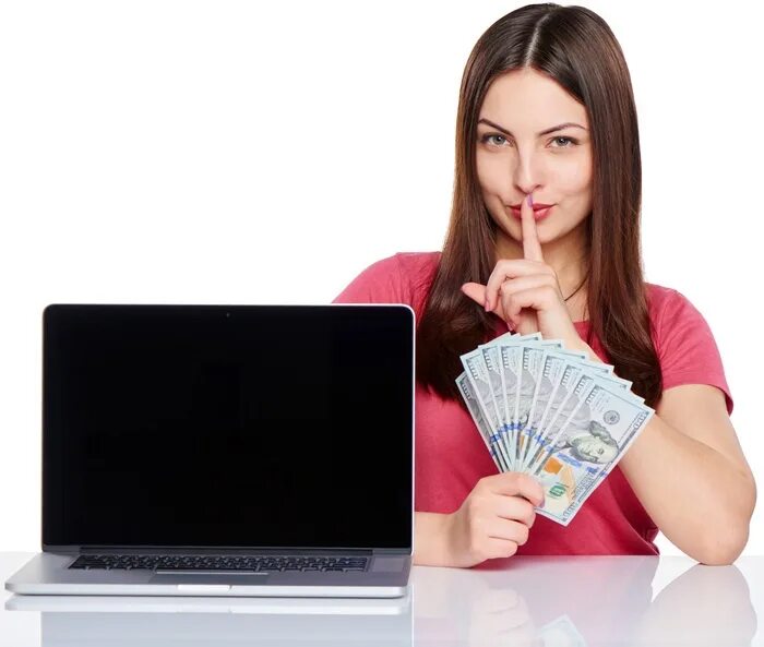 Девушка на деньги работает. Девушка с деньгами и ноутбуком. девушка за компьютером с деньгами. менеджер с деньгами и девушками. компьютер и деньги.