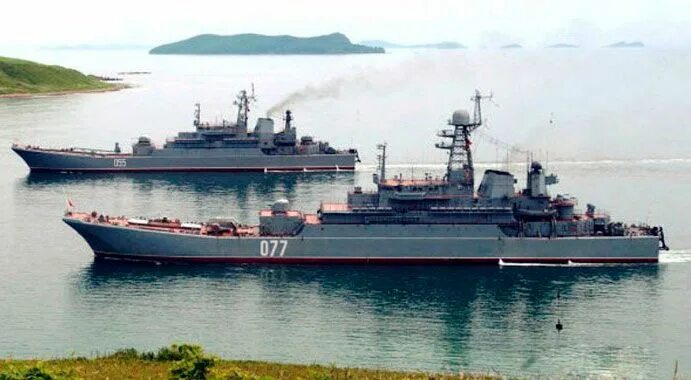 Большие десантные корабли проекта БДК Проект 1174, шифр "Носорог" Корабль