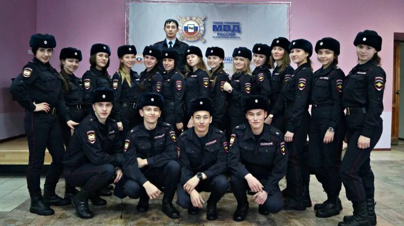 Ряды сотрудников полиции города Иркутска пополнились выпускниками Восточно-Сибир
