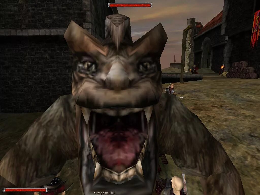 Человек страшнее монстра готика 2. Готика 2 мракорис. Gothic 1 падальщик. Мракорис готика 1. Варг готика 2.