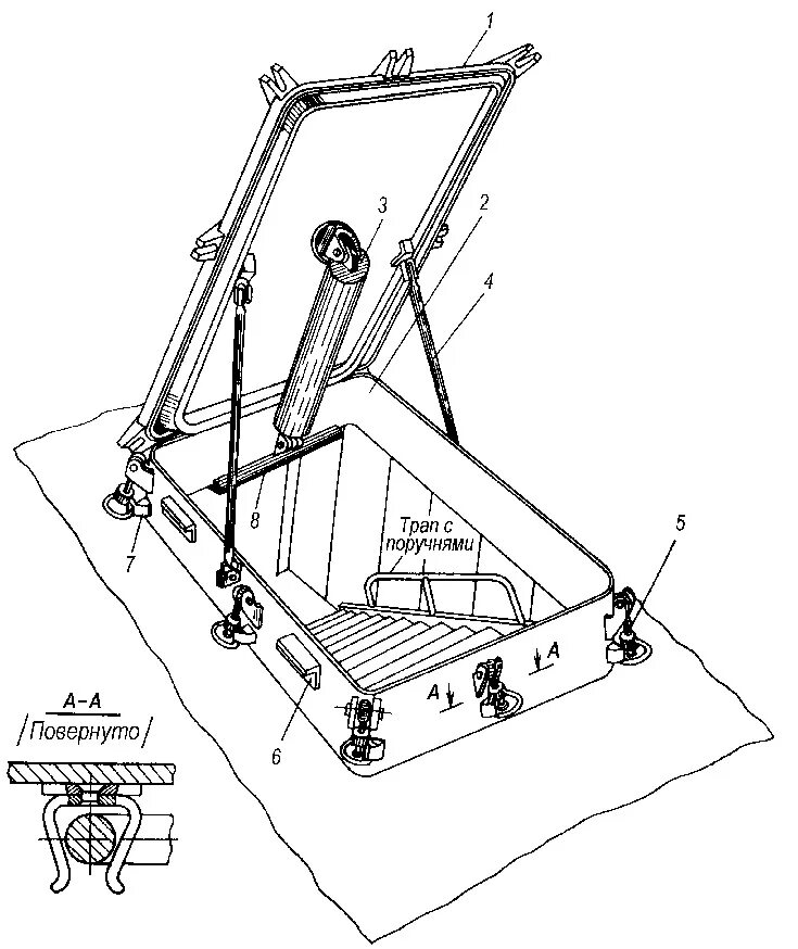 Крышка подъемная. Задрайки люка грузового трюма чертеж. Комингс грузового люка. Комингс грузового люка на судне. Комингс люка трюма.