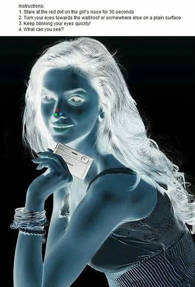 Негативное изображение это
