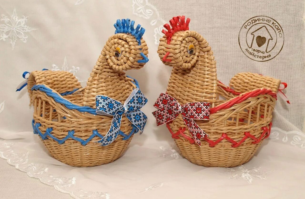 корзинка пасхальная курочка бумажной лозы. пасхальная курочка из лозы. курочка из бумажной лозы. бумажные трубочки для плетения. пасхальная курочка из бумажной лозы.