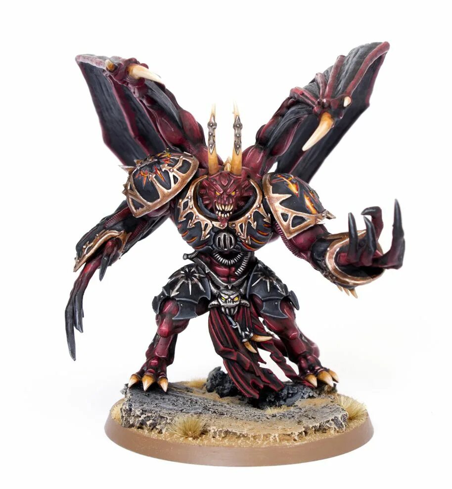 Warhammer 40000 daemon prince. Демон принц кхорна. Демон принц вархаммер 40000. Warhammer 40000 миниатюры демон принц. Демон принц вархаммер 40000.