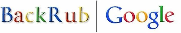 Google reply. Backrub логотип. Гугл backrub. Google изначально назывался backrub. Backrub Google поиск.