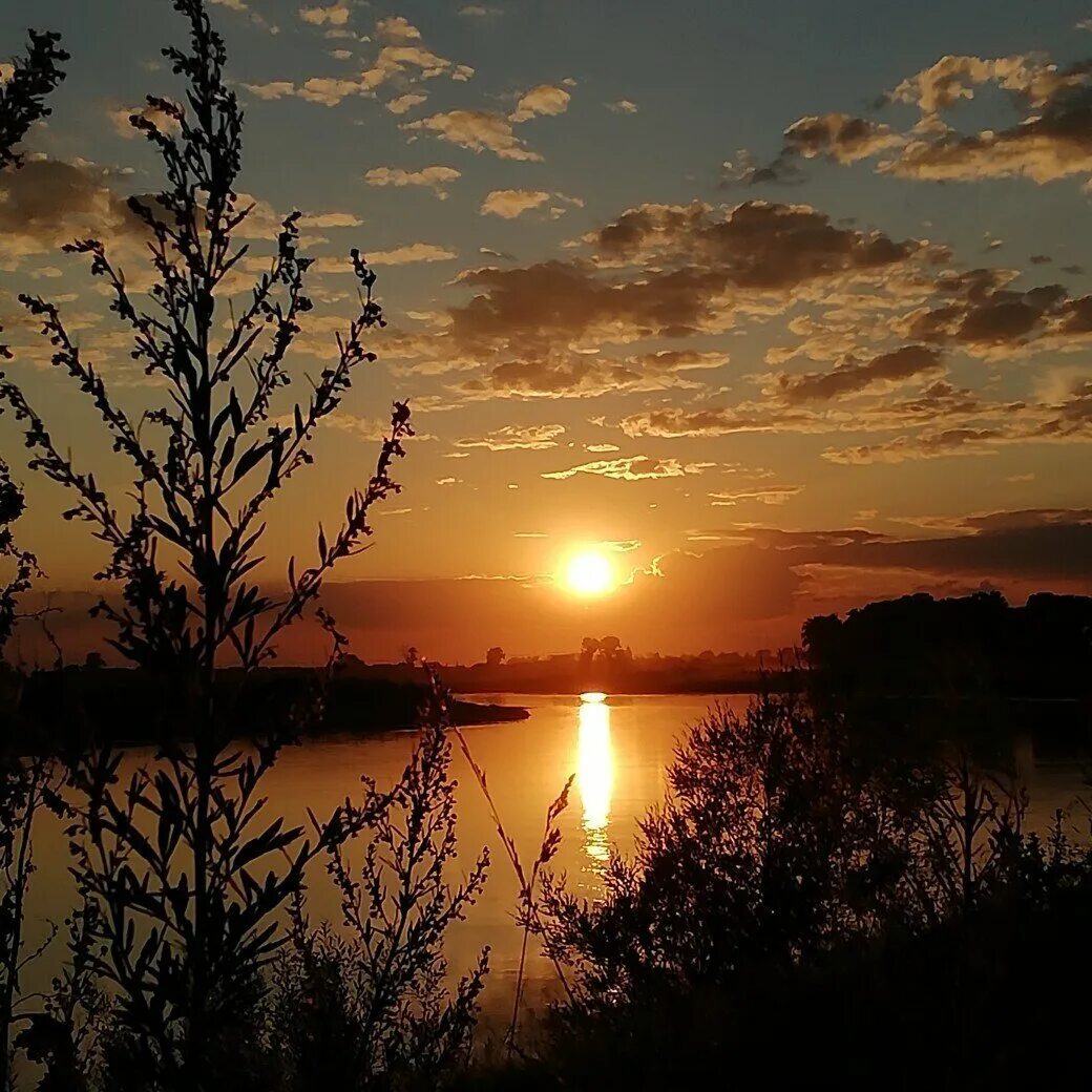 Красивый закат. Красивый рассвет. Красивый закат солнца. Летний закат.