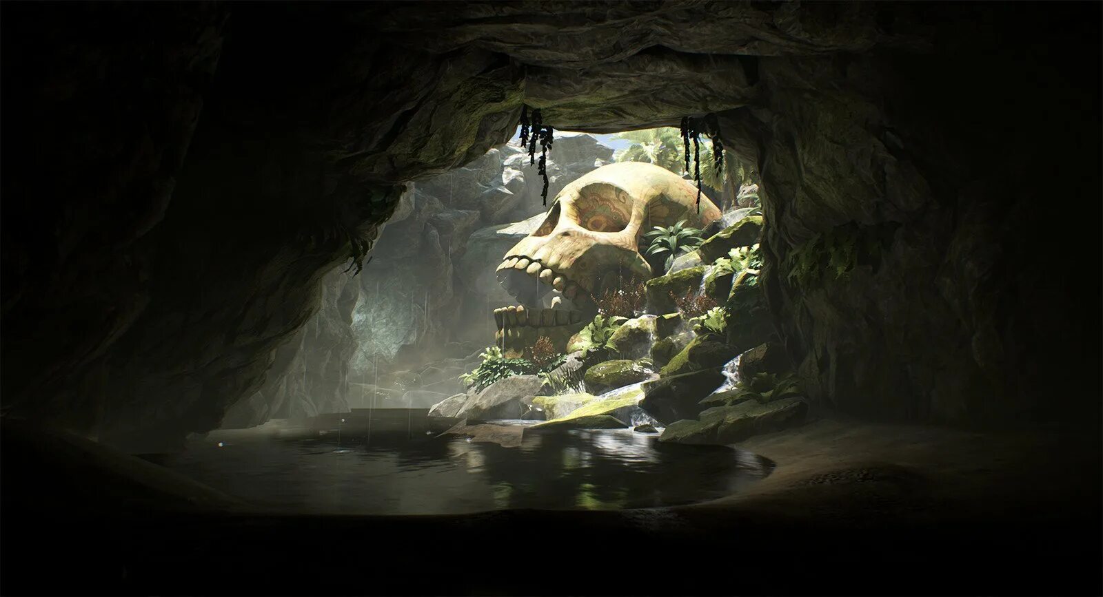 Пещеры арк исланд. Пещера фэнтези. Арашакуна в пещере геншин. Пещеры ледника менденхолла аляска на карте. Мрачная пещера.