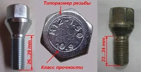Шаг резьбы 1.25